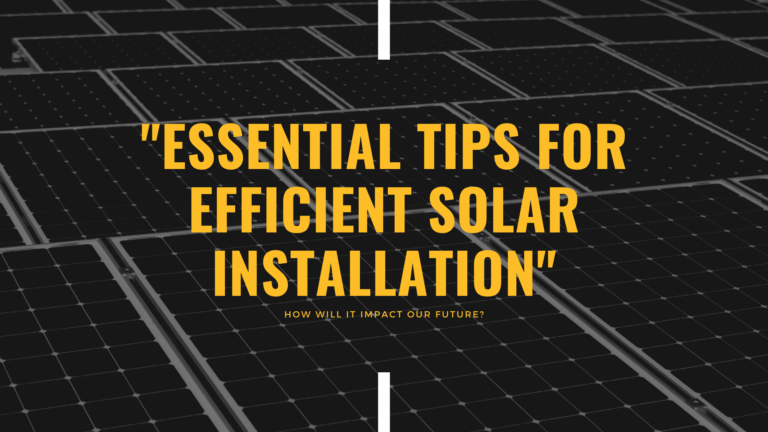 Solar Installation