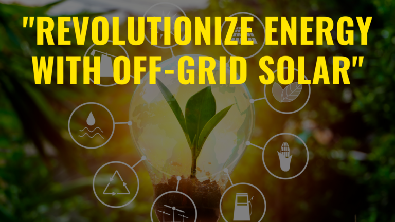 Off-grid Solar