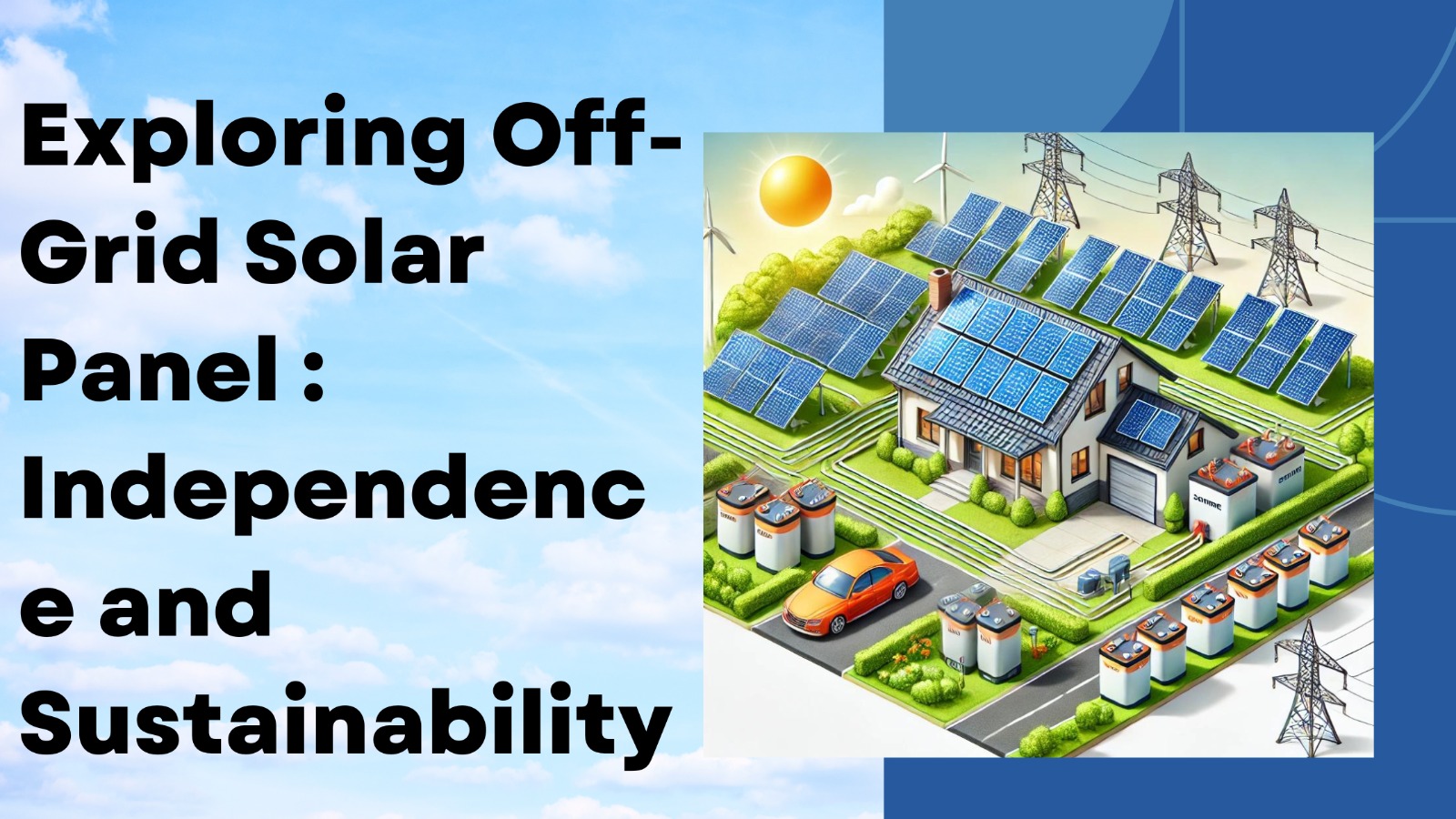 Exploring Off-Grid Solar Panel: Independence and Sustainability