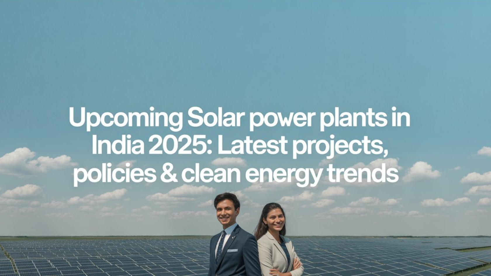 Upcoming Solar Power Plants in India 2025