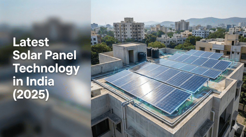 latest solar panel technology in India
